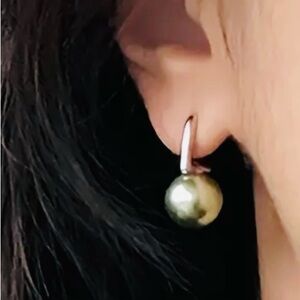 New  Elegant Faux Pearl Earrings, Zinc Alloy Party wedding evenings every days